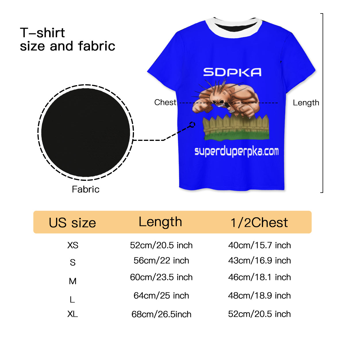 BOOGEYMAN BANISHER T SHIRT FOR YOUTH | SDPKA ( SUH-DUP-KA) | ROYAL