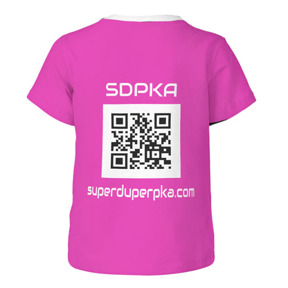BOOGEYMAN BANISHER T SHIRT FOR YOUTH | SDPKA ( SUH-DUP-KA) | HOT PINK
