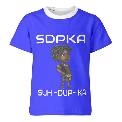 KEDAR'S SALUTE of VALOR T-SHIRT for YOUTH | SDPKA (SUH-DUP-KA) | ROYAL