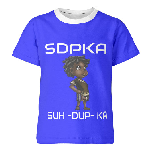 KEDAR'S SALUTE of VALOR T-SHIRT for YOUTH | SDPKA (SUH-DUP-KA) | ROYAL