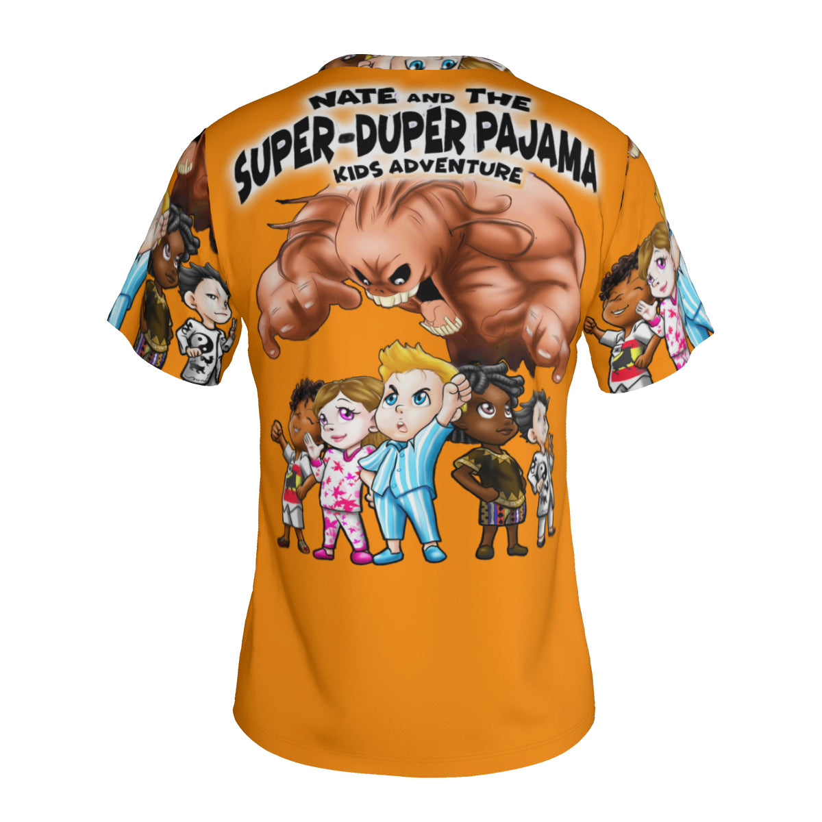 SDPKA- WOMEN'S V NECK T ORANGE
