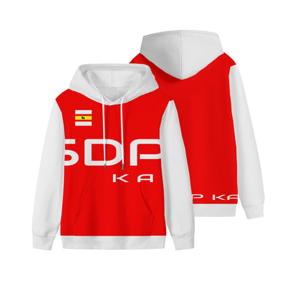 TWIN the VIBE | MINI ME SWAG HOODIE| for ADULTS | RED