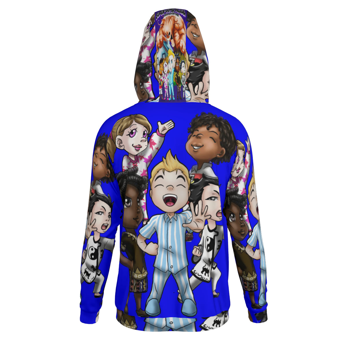 SDPKA BLUE GANG ZIP UP HOODIE ***Women please order one size smaller than normal.