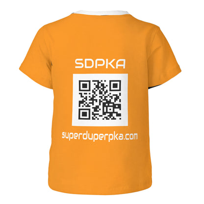 BOOGEYMAN BANISHER T SHIRT FOR YOUTH | SDPKA ( SUH-DUP-KA) | ORANGE