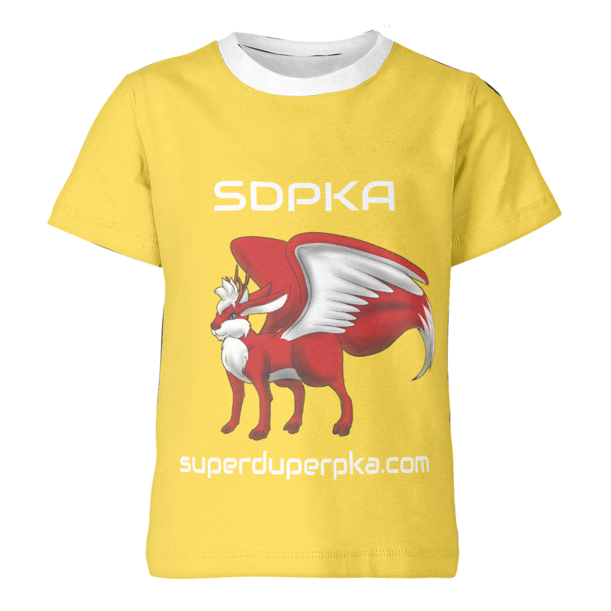 SDPKA WANDERING WOLPERTINGER  T-Shirt for YOUTH | YELLOW