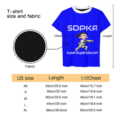 SOSHI'S SALUTE of VALOR T-SHIRT for YOUTH | SDPKA (SUH-DUP-KA) | ROYAL