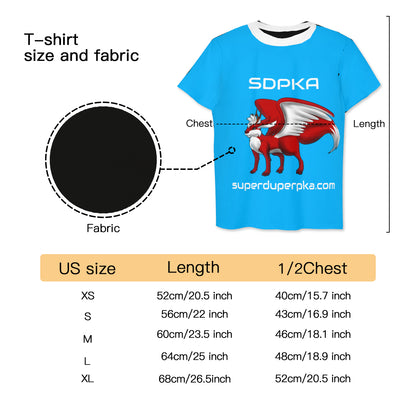 SDPKA WANDERING WOLPERTINGER  T-Shirt for YOUTH | RASPBERRY