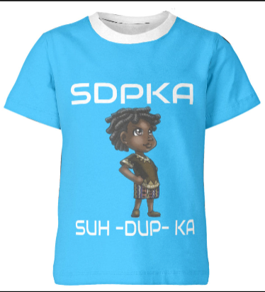 KEDAR'S SALUTE of VALOR T-SHIRT for YOUTH | SDPKA (SUH-DUP-KA) | RASPBERRY
