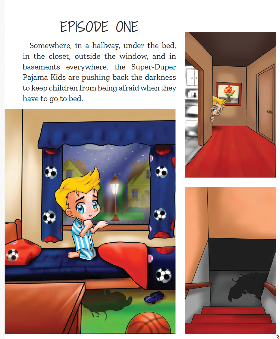 Nate And The Super Duper Pajama Kids Adventure Book