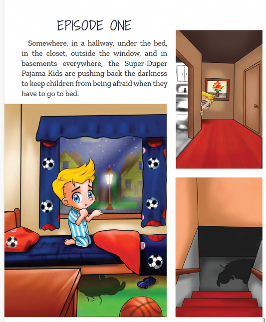 Nate And The Super Duper Pajama Kids Adventure Book