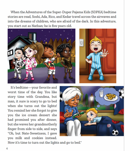 Nate And The Super Duper Pajama Kids Adventure Book