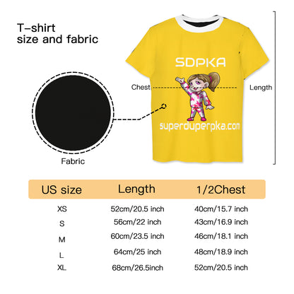 Ada's Salute of Valor T-Shirt for Youth |  YELLOW