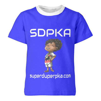 RICO'S SALUTE of VALOR T-SHIRT for YOUTH | SDPKA (SUH-DUP-KA) | ROYAL