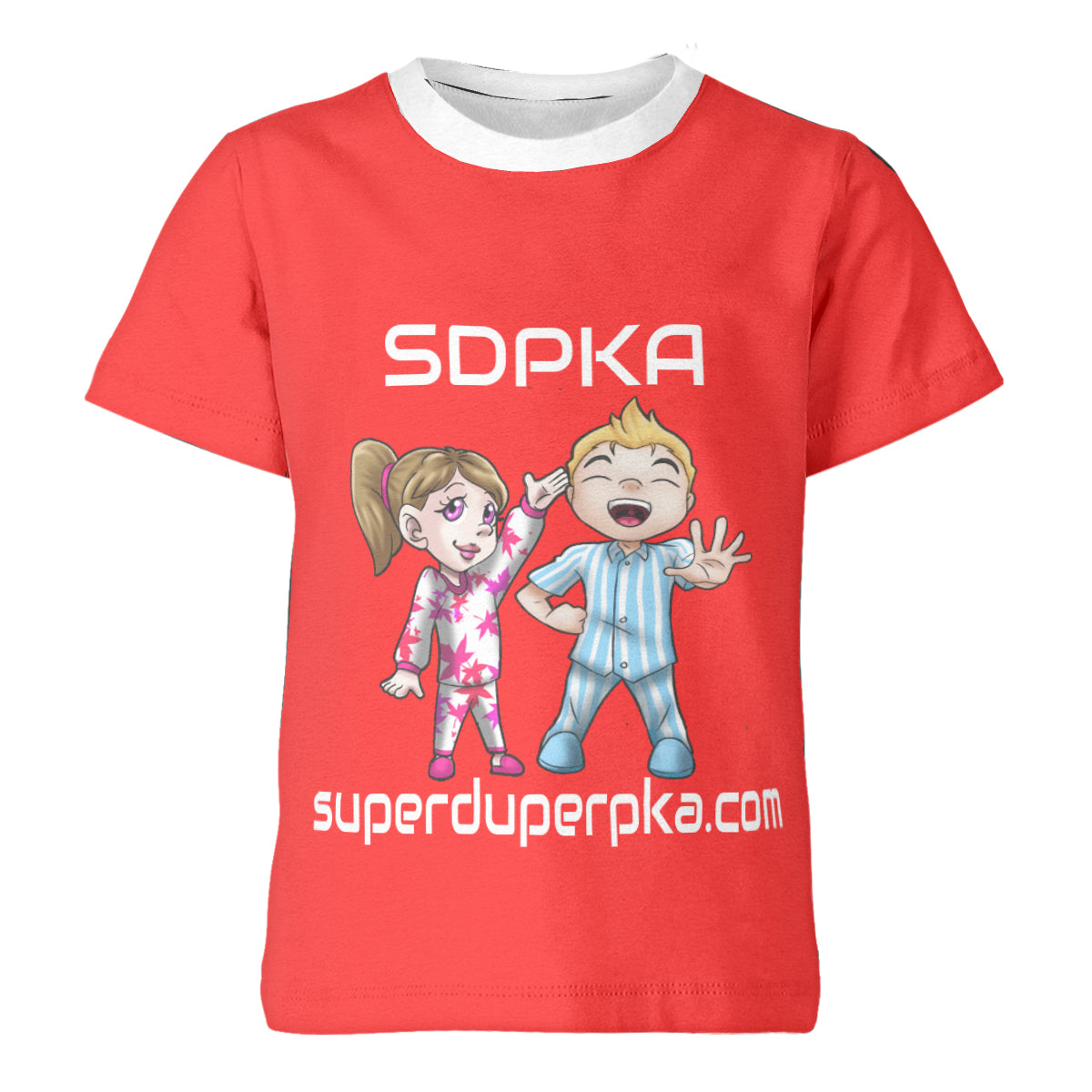 SDPKA NATE & ADA DUAL SALUTE OF VALOR T SHIRT | RED