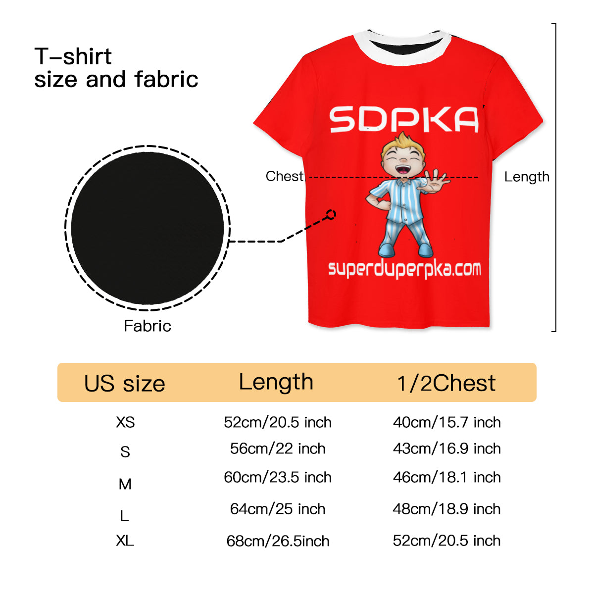 NATE'S SALUTE OF VALOR T SHIRT | FOR YOUTH |  SDPKA (SUH-DUP-KA | RED