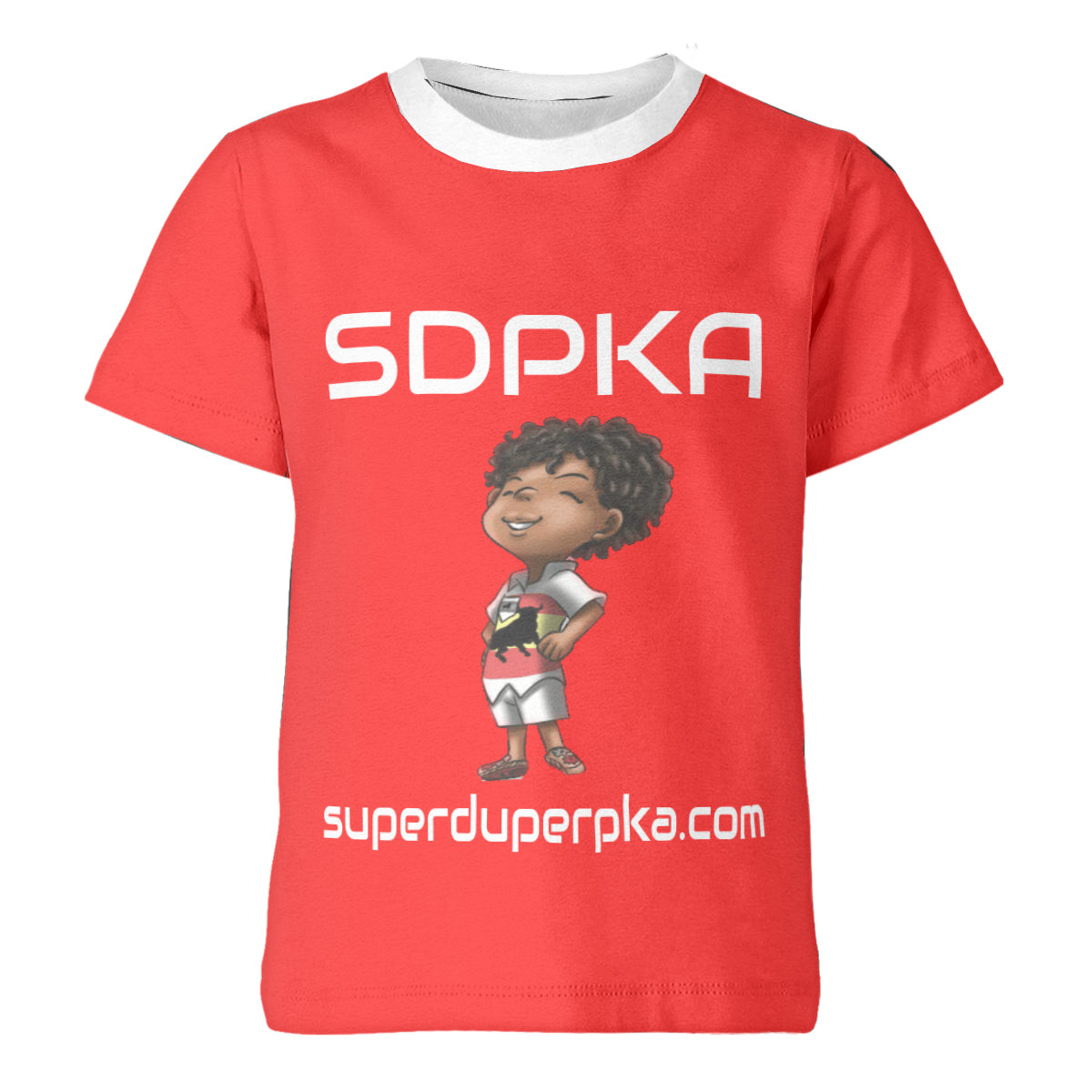 RICO'S SALUTE of VALOR T-SHIRT for YOUTH | SDPKA (SUH-DUP-KA) | RED