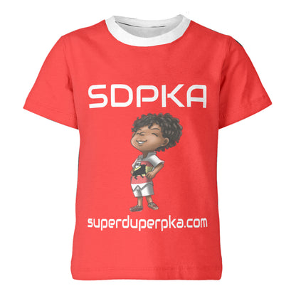 RICO'S SALUTE of VALOR T-SHIRT for YOUTH | SDPKA (SUH-DUP-KA) | RED