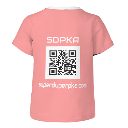 BOOGEYMAN BANISHER T SHIRT FOR YOUTH | SDPKA ( SUH-DUP-KA) | PEACH