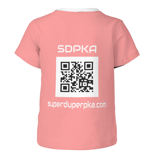 BOOGEYMAN BANISHER T SHIRT FOR YOUTH | SDPKA ( SUH-DUP-KA) | PEACH