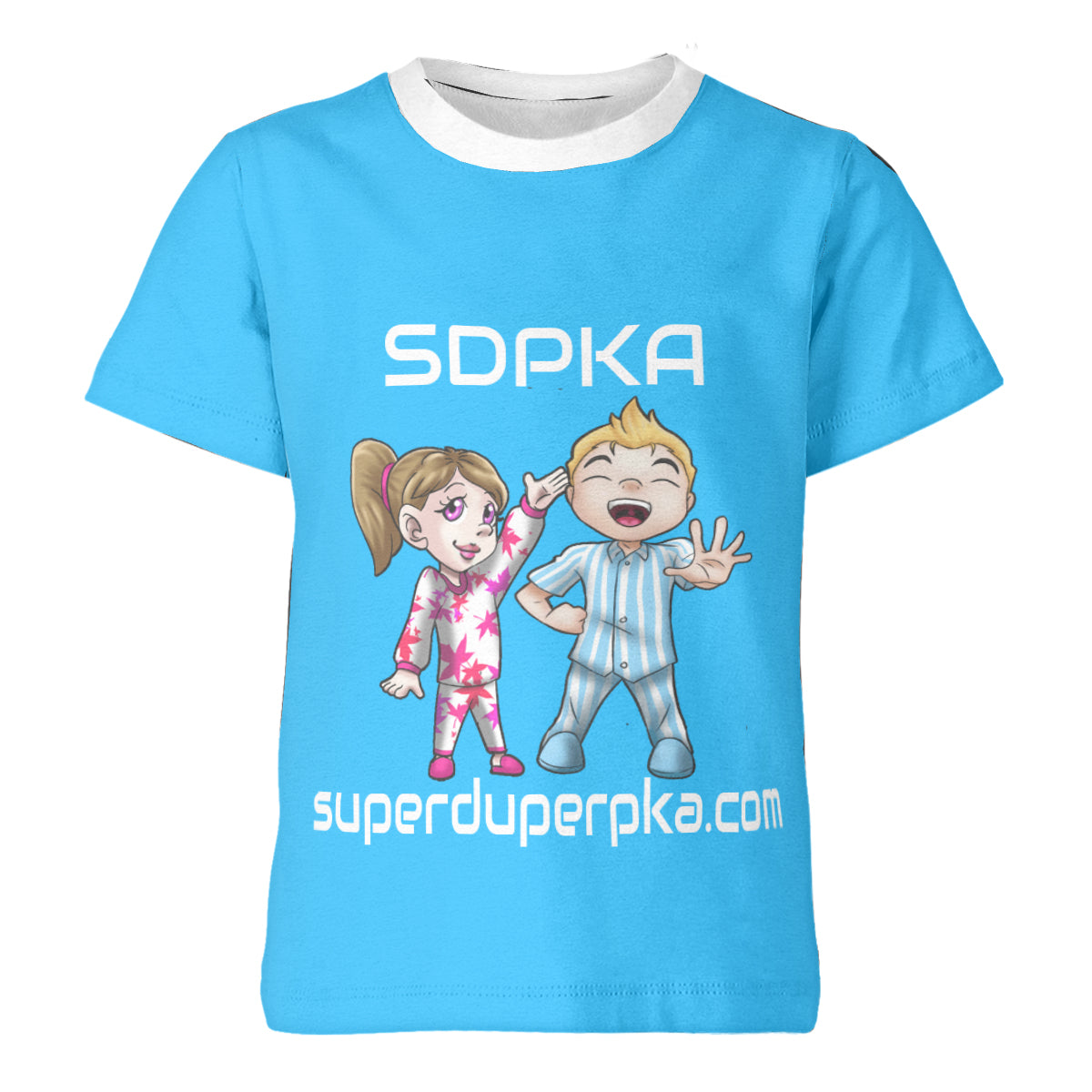 SDPKA NATE & ADA DUAL SALUTE OF VALOR T SHIRT | RASPBERRY