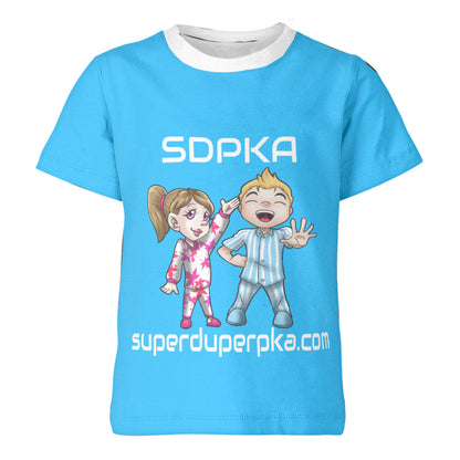 SDPKA NATE & ADA DUAL SALUTE OF VALOR T SHIRT | RASPBERRY