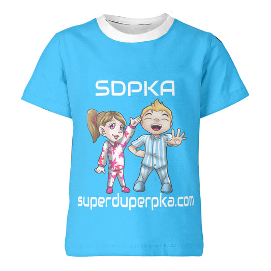 SDPKA NATE & ADA DUAL SALUTE OF VALOR T SHIRT | RASPBERRY