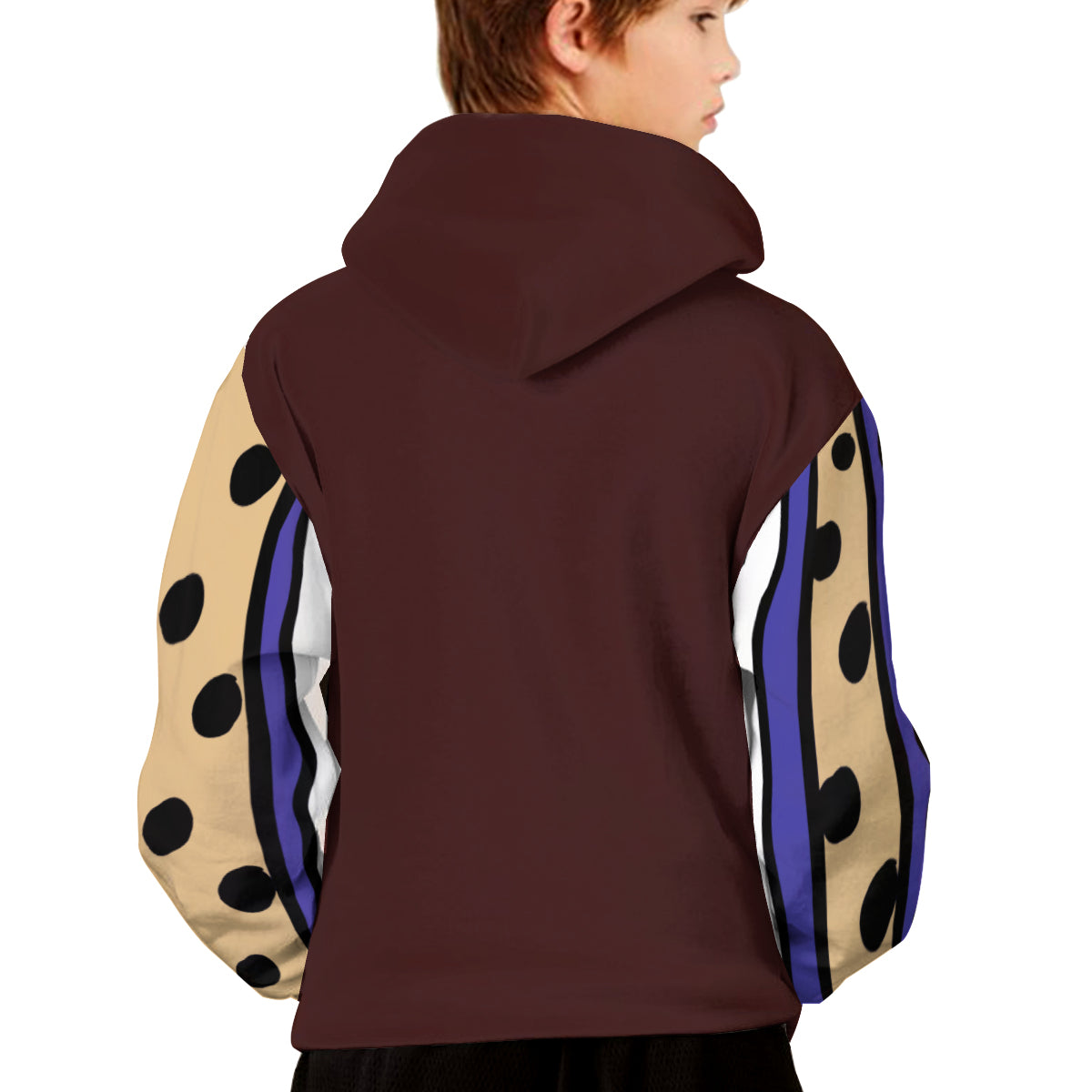 OG  X-O-TIK HOODIE III FOR YOUTH | SOSHI ON BLACK | BOLD SLEEVES | SDPKA