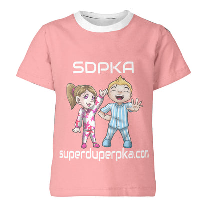 SDPKA NATE & ADA DUAL SALUTE OF VALOR T SHIRT | PEACH