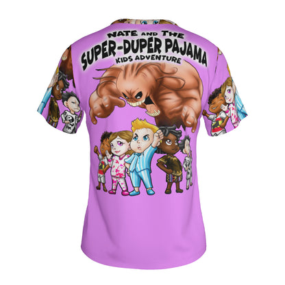 SDPKA- WOMEN'S V NECK T LT PINK