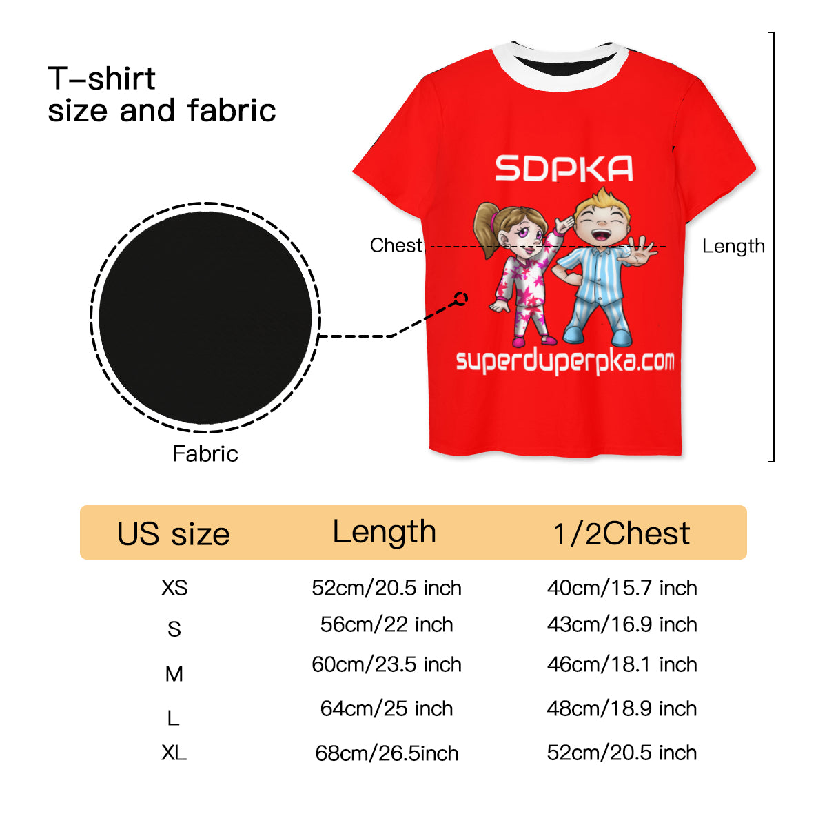 SDPKA NATE & ADA DUAL SALUTE OF VALOR T SHIRT | RED
