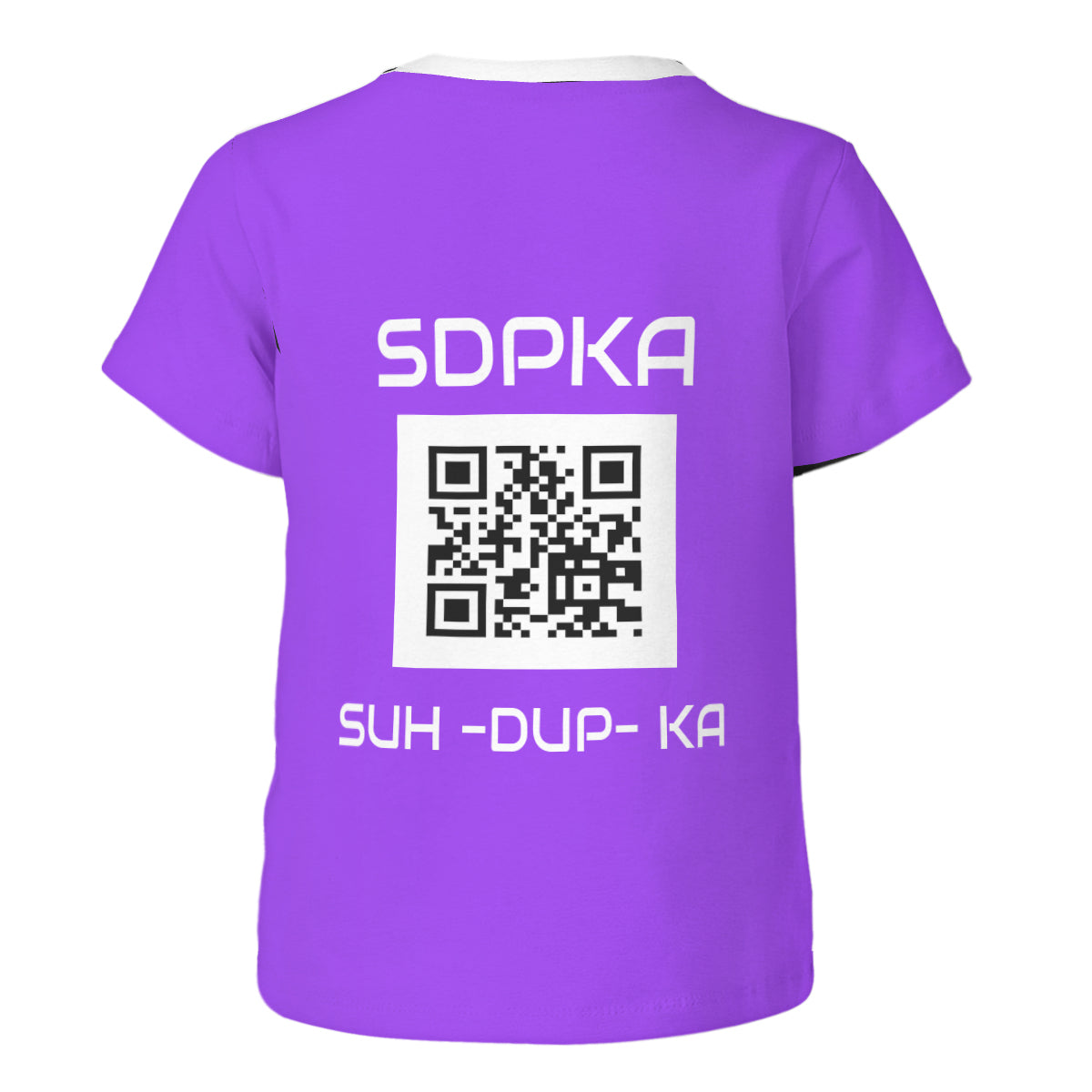 NATE'S SALUTE OF VALOR T SHIRT | FOR YOUTH |  SDPKA (SUH-DUP-KA | PURPLE