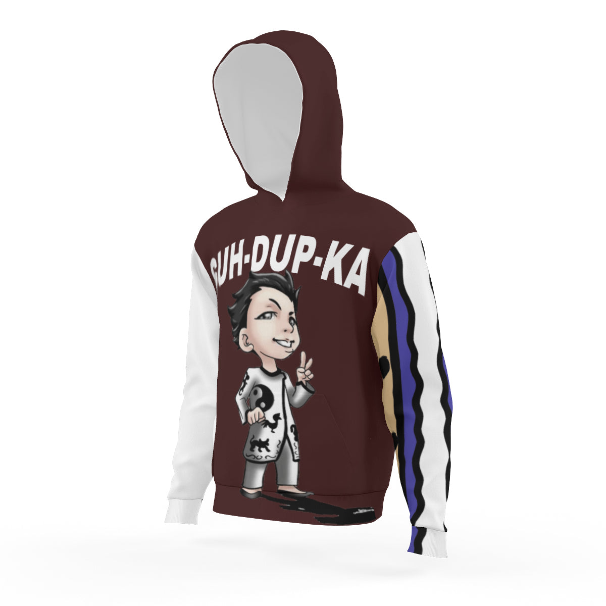 OG  X-O-TIK HOODIE III FOR YOUTH | SOSHI ON BLACK | BOLD SLEEVES | SDPKA