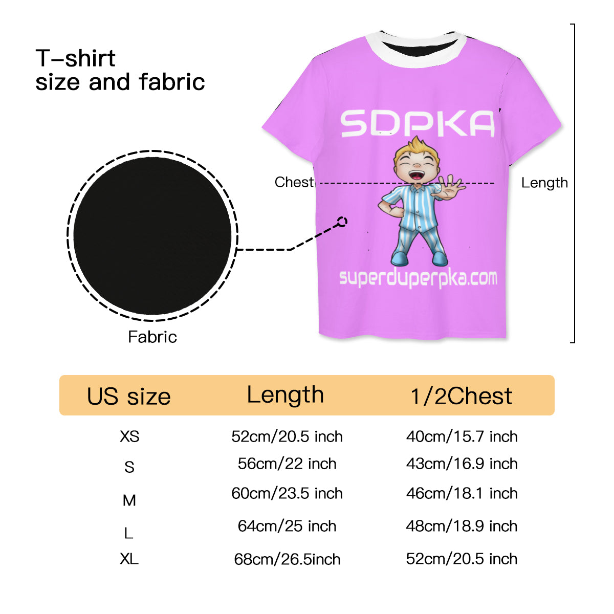 NATE'S SALUTE OF VALOR T SHIRT | FOR YOUTH |  SDPKA (SUH-DUP-KA | LT PINK