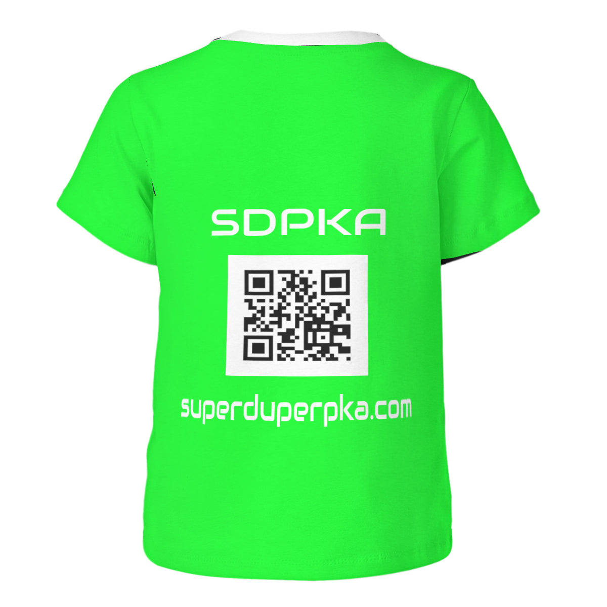 BIG MOUTH NATE  T-SHIRT for YOUTH | SDPKA (SUH-DUP-KA) | LIME