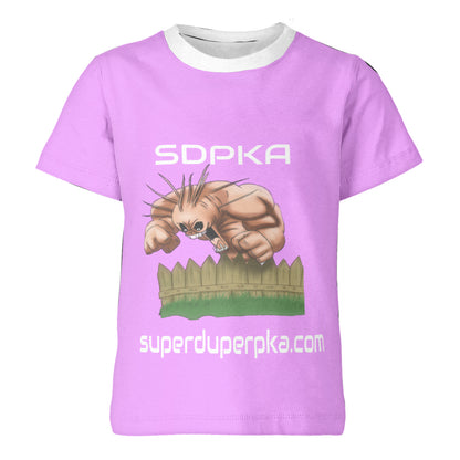 BOOGEYMAN BANISHER T SHIRT FOR YOUTH | SDPKA ( SUH-DUP-KA) | LT PINK