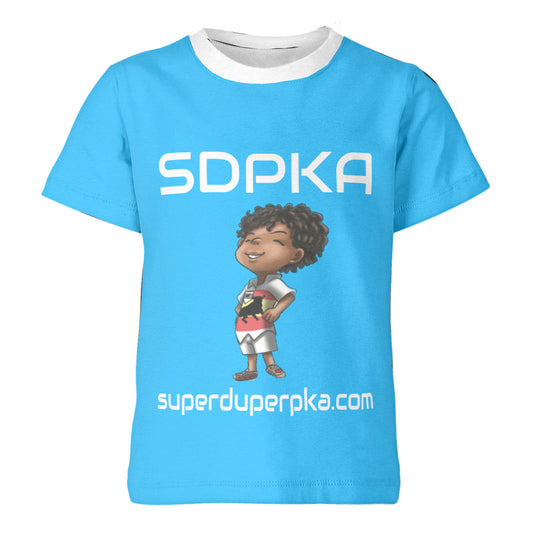 RICO'S SALUTE of VALOR T-SHIRT for YOUTH | SDPKA (SUH-DUP-KA) |  RASPBERRY
