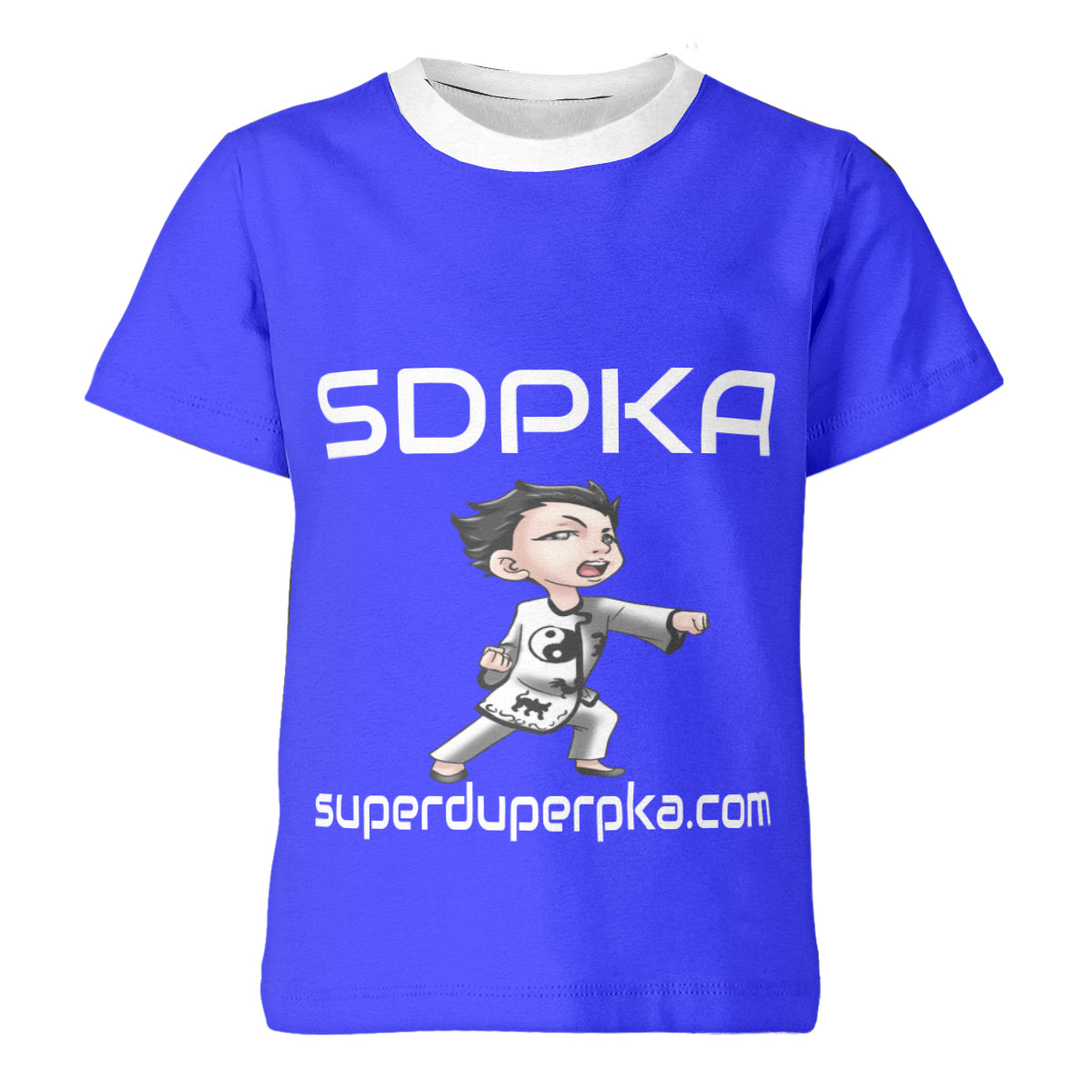 SOSHI'S SALUTE of VALOR T-SHIRT for YOUTH | SDPKA (SUH-DUP-KA) | ROYAL