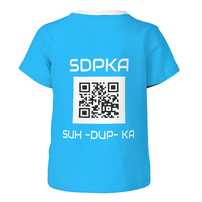 NATE'S SALUTE OF VALOR T SHIRT | FOR YOUTH |  SDPKA (SUH-DUP-KA | RASPBERRY