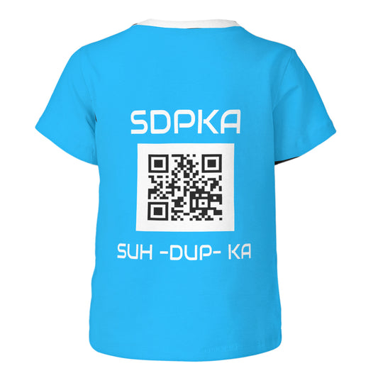 NATE'S SALUTE OF VALOR T SHIRT | FOR YOUTH |  SDPKA (SUH-DUP-KA | RASPBERRY