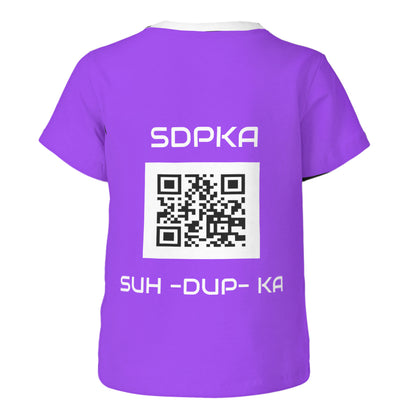 SDPKA NATE & ADA DUAL SALUTE OF VALOR T SHIRT | PURPLE