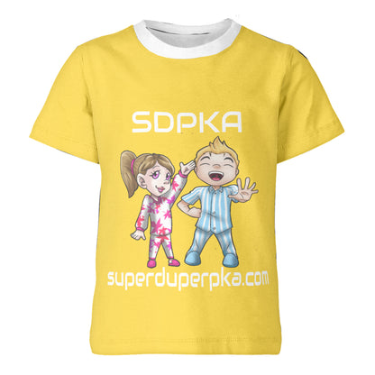 SDPKA NATE & ADA DUAL SALUTE OF VALOR T SHIRT | YELLOW