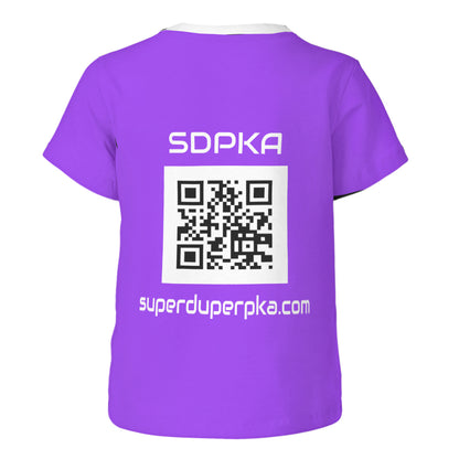 BOOGEYMAN BANISHER T SHIRT FOR YOUTH | SDPKA ( SUH-DUP-KA) | PURPLE