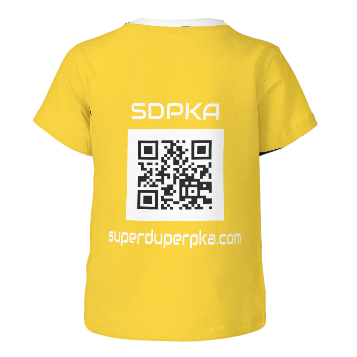 BOOGEYMAN BANISHER T SHIRT FOR YOUTH | SDPKA ( SUH-DUP-KA) | YELLOW