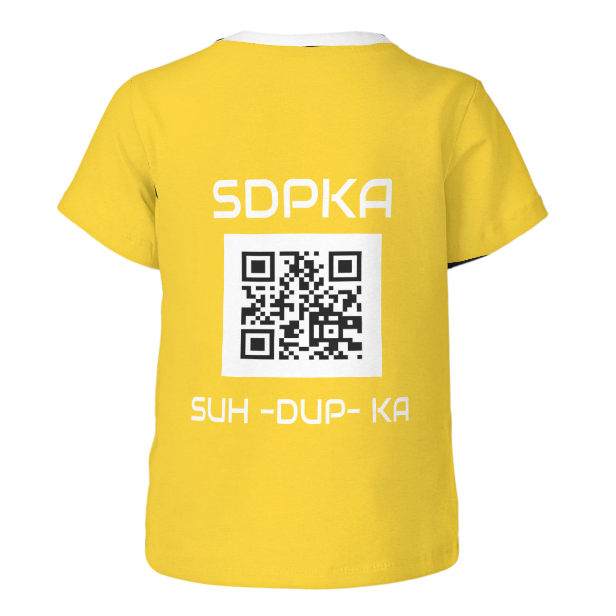 NATE'S SALUTE OF VALOR T SHIRT | FOR YOUTH |  SDPKA (SUH-DUP-KA | YELLOW