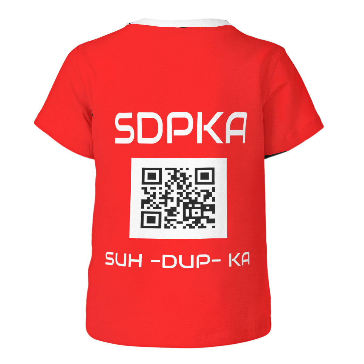 SOSHI'S SALUTE of VALOR T-SHIRT for YOUTH | SDPKA (SUH-DUP-KA) | RED