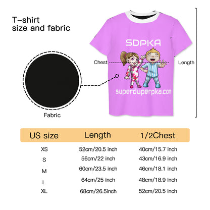 SDPKA NATE & ADA DUAL SALUTE OF VALOR T SHIRT | LT PINK