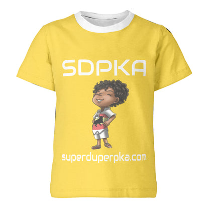 RICO'S SALUTE of VALOR T-SHIRT for YOUTH | SDPKA (SUH-DUP-KA) | YELLOW