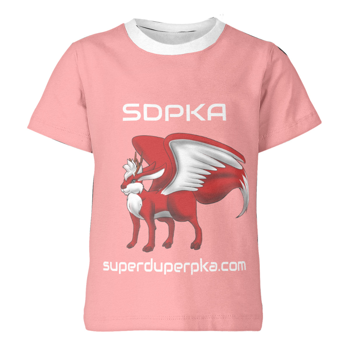 SDPKA WANDERING WOLPERTINGER  T-Shirt for YOUTH | PEACH