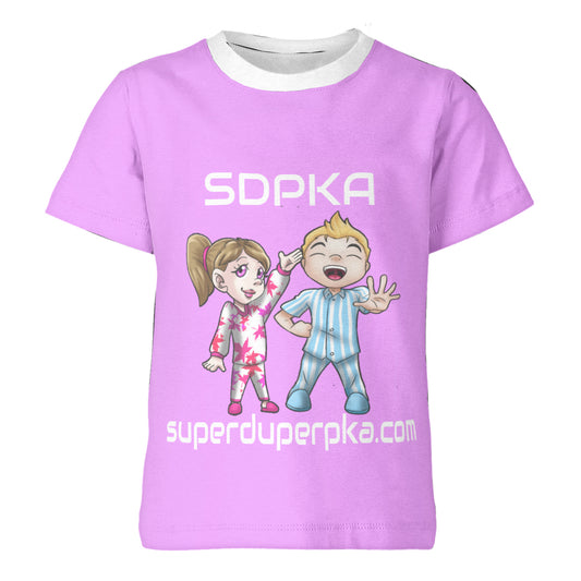 SDPKA NATE & ADA DUAL SALUTE OF VALOR T SHIRT | LT PINK