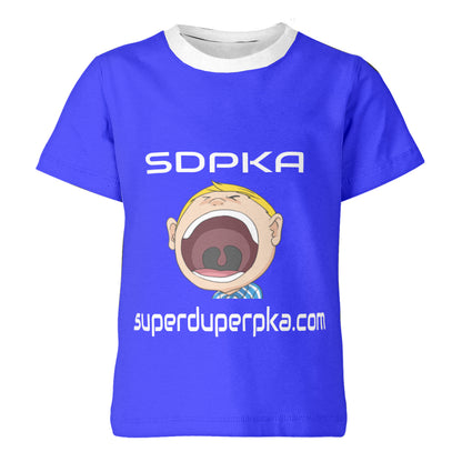 BIG MOUTH NATE  T-SHIRT for YOUTH | SDPKA (SUH-DUP-KA) | ROYAL